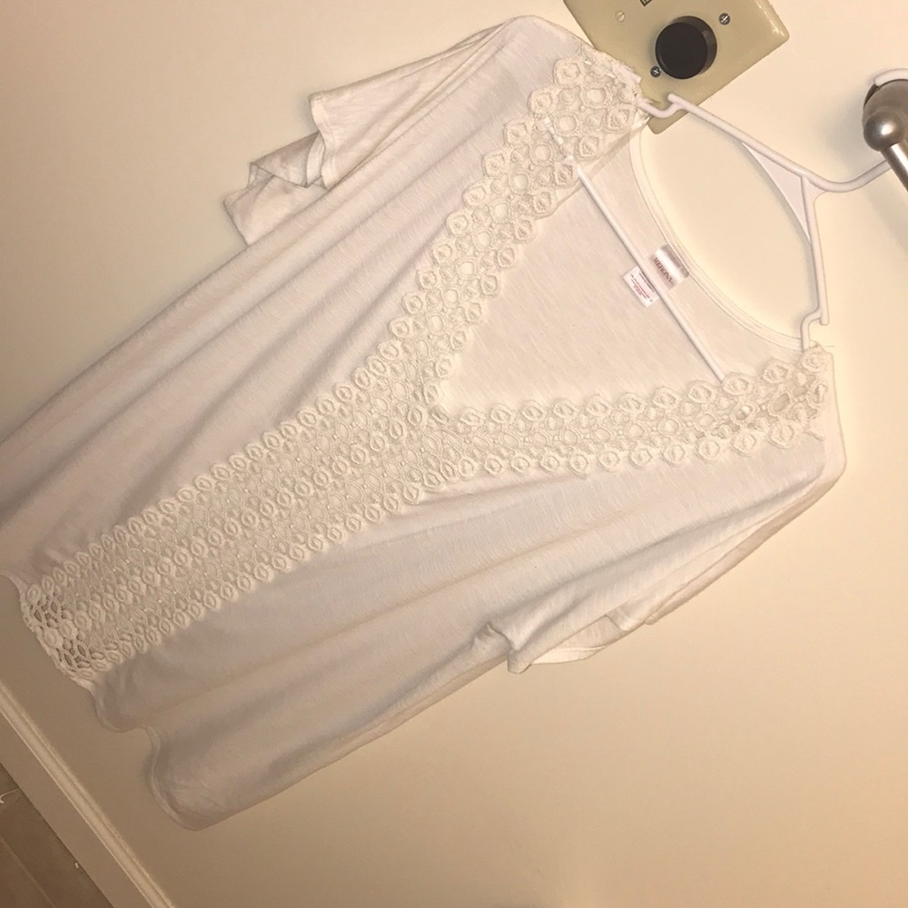 White Merona Light Tee